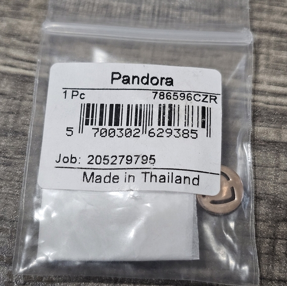 Authentic Pandora I Love You Dangle Charm - Picture 2 of 3